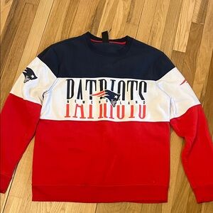New England Patriots Colorblock Sweater